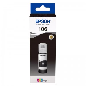 Tinteiro Epson Original 106 EcoTank Photo Black Ink Bottle